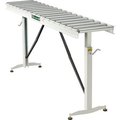 Affinity Tool Works HTC Roller Adjustable Folding Conveyor Table 66"L x 15"W - 500 Lb. Capacity HRT-70